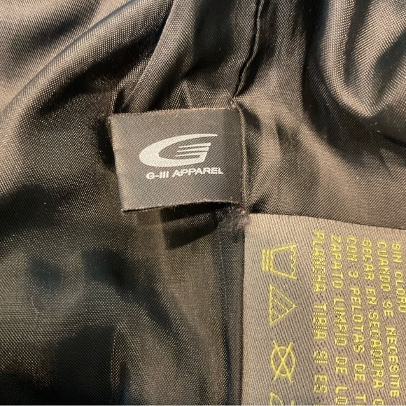 KENNETH COLE BLACK QUILTED DOWN/FEATHER JACKET SIZE M - Picture 5 of 5